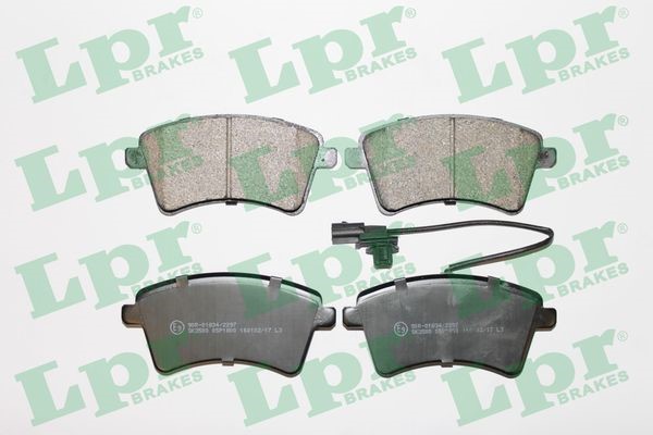 Bromsbeläggsats, Framaxel Lpr 05P1800 LPR