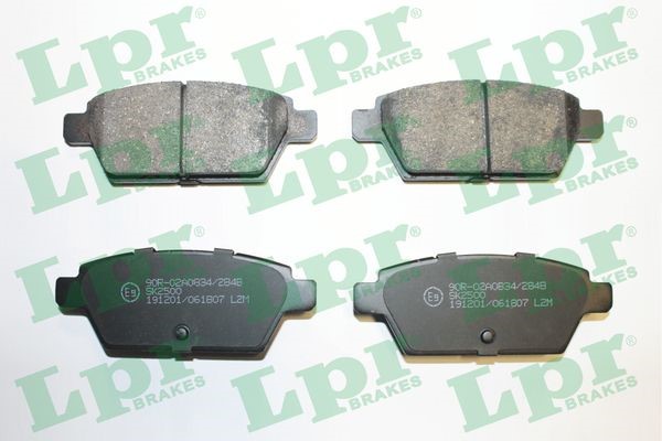 Bromsbeläggsats, Bakaxel Lpr 05P1807 LPR
