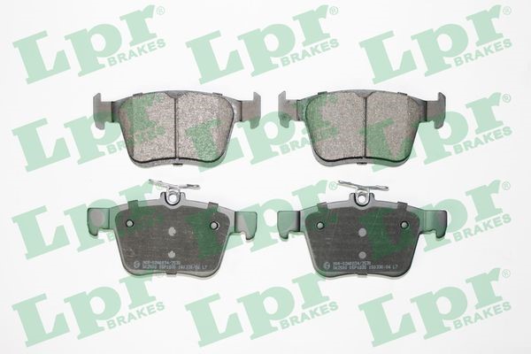 Bromsbeläggsats, Bakaxel Lpr 05P1835 LPR