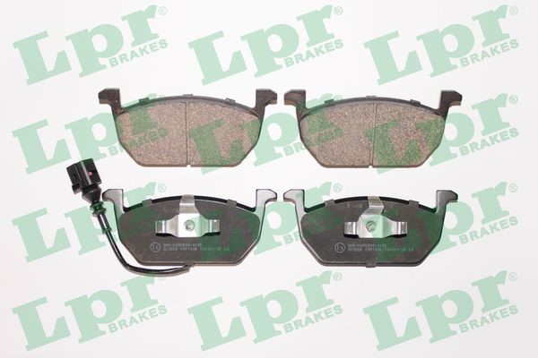 Bromsbeläggsats, Framaxel Lpr 05P1836 LPR
