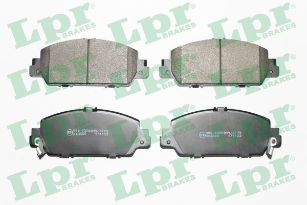 Bromsbeläggsats, Framaxel Lpr 05P1886 LPR