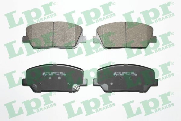 Bromsbeläggsats, Framaxel Lpr 05P1960 LPR Bromsbeläggsats, Framaxel Lpr 05P1960 LPR