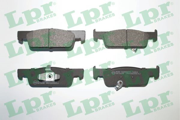 Bromsbeläggsats, Framaxel Lpr 05P2023 LPR