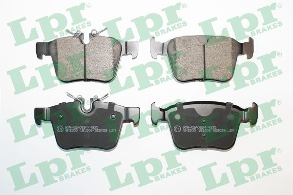 Bromsbeläggsats, Bakaxel Lpr 05P2028 LPR