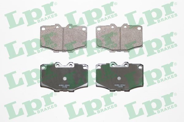 Bromsbeläggsats, Framaxel Lpr 05P202 LPR