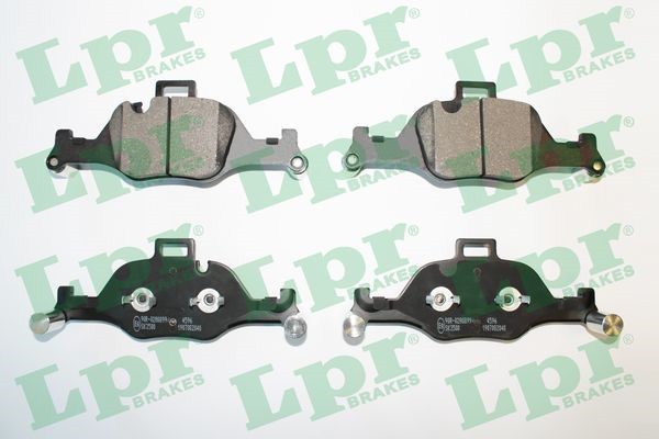 Bromsbeläggsats, Framaxel Lpr 05P2040 LPR