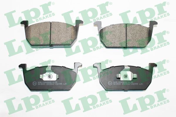 Bromsbeläggsats, Framaxel Lpr 05P2055 LPR