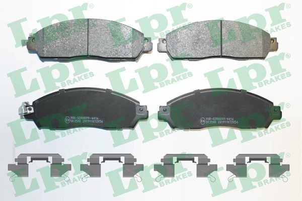 Bromsbeläggsats, Framaxel Lpr 05P2056K LPR