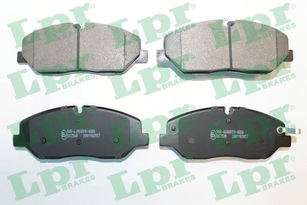 Bromsbeläggsats, Framaxel Lpr 05P2057 LPR Bromsbeläggsats, Framaxel Lpr 05P2057 LPR