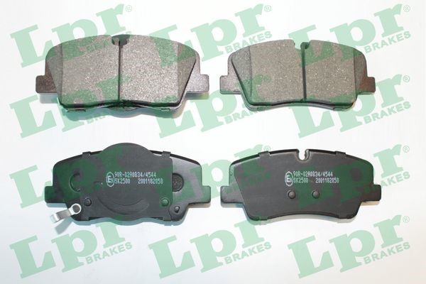 Bromsbeläggsats, Bakaxel Lpr 05P2058 LPR