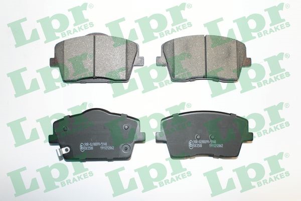 Bromsbeläggsats, Framaxel Lpr 05P2062 LPR
