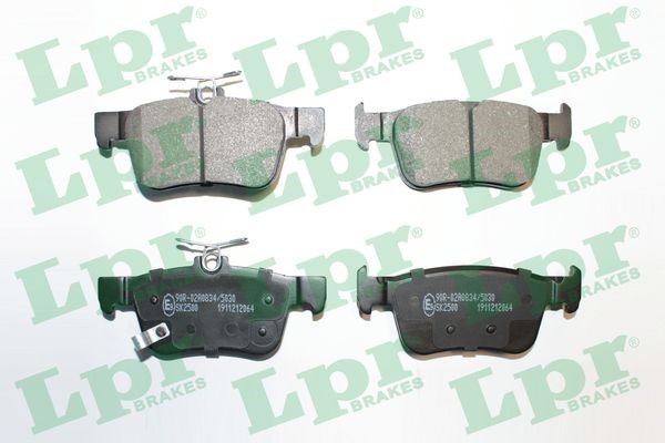 Bromsbeläggsats, Bakaxel Lpr 05P2064 LPR