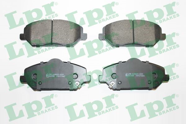 Bromsbeläggsats, Framaxel Lpr 05P2065 LPR