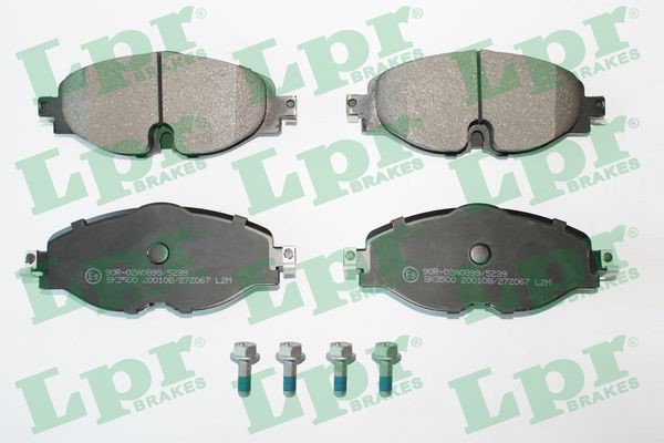 Bromsbeläggsats, Framaxel Lpr 05P2067 LPR