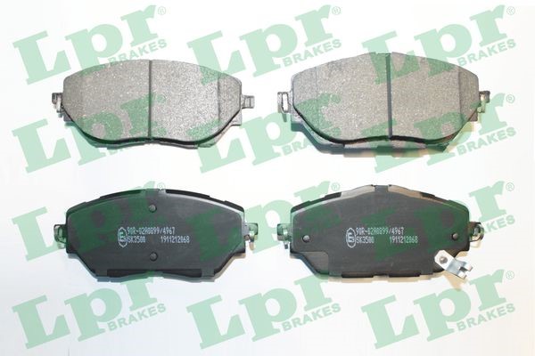 Bromsbeläggsats, Framaxel Lpr 05P2068 LPR