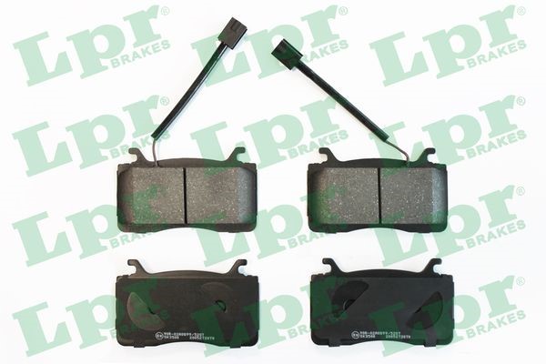 Bromsbeläggsats, Framaxel Lpr 05P2070 LPR
