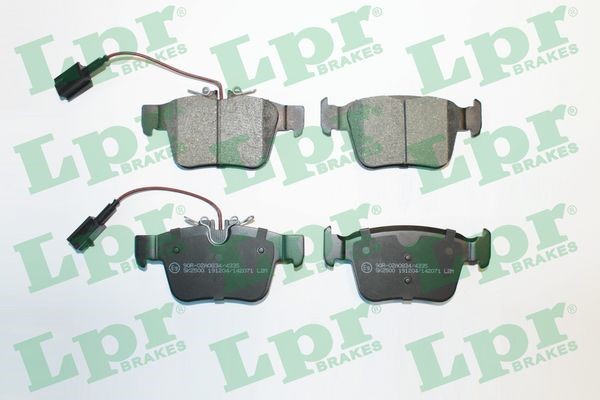Bromsbeläggsats, Bakaxel Lpr 05P2071 LPR