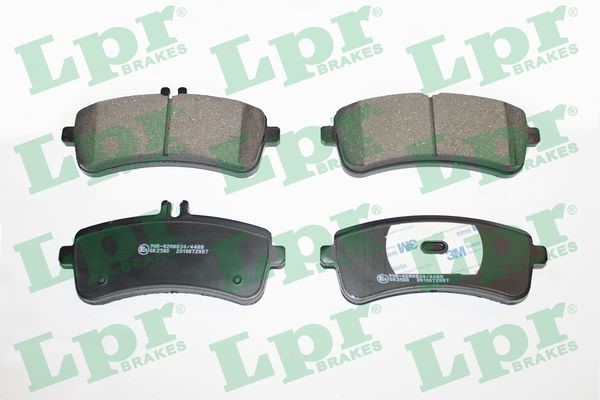 Bromsbeläggsats, Bakaxel Lpr 05P2087 LPR