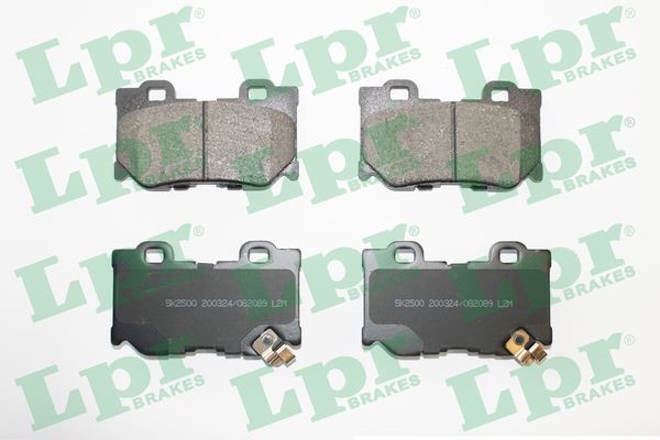 Bromsbeläggsats, Bakaxel Lpr 05P2089 LPR