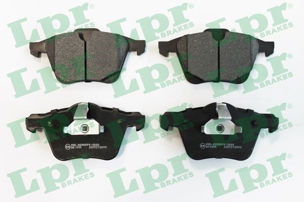 Bromsbeläggsats, Framaxel Lpr 05P2093 LPR