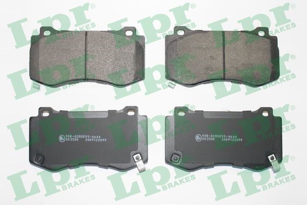Bromsbeläggsats, Framaxel Lpr 05P2099 LPR