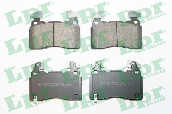 Bromsbeläggsats, Framaxel Lpr 05P2113 LPR