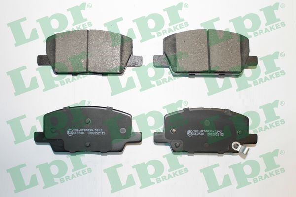 Bromsbeläggsats, Framaxel Lpr 05P2115 LPR