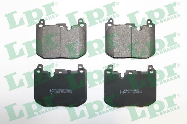 Bromsbeläggsats, Framaxel Lpr 05P2116 LPR Bromsbeläggsats, Framaxel Lpr 05P2116 LPR