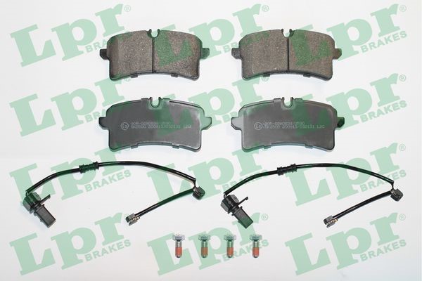Bromsbeläggsats, Bakaxel Lpr 05P2131 LPR