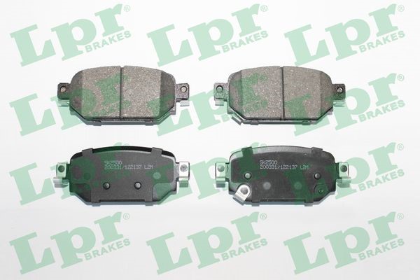 Bromsbeläggsats, Bakaxel Lpr 05P2137 LPR