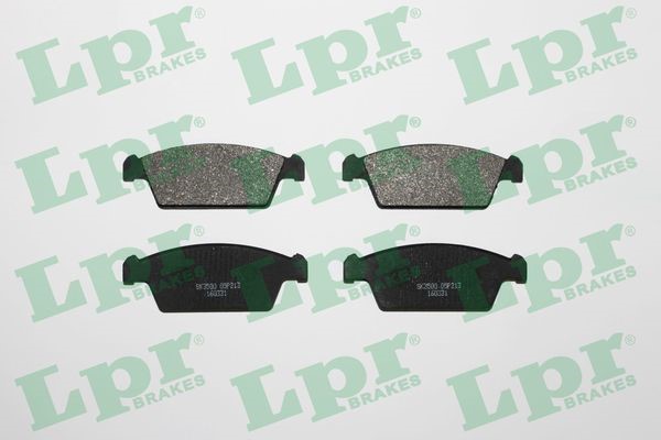 Bromsbeläggsats, Framaxel Lpr 05P213 LPR