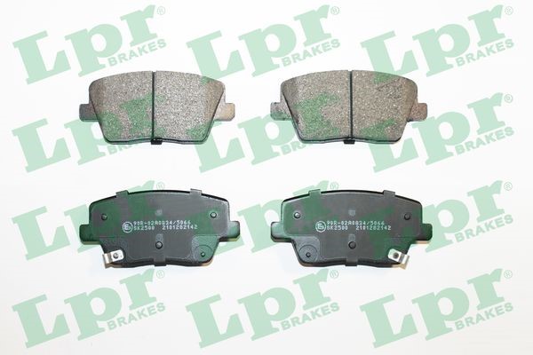 Bromsbeläggsats, Bakaxel Lpr 05P2142 LPR
