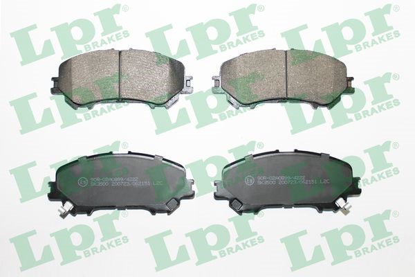 Bromsbeläggsats, Framaxel Lpr 05P2151 LPR