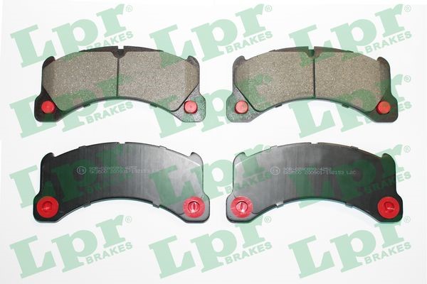 Bromsbeläggsats, Framaxel Lpr 05P2153 LPR