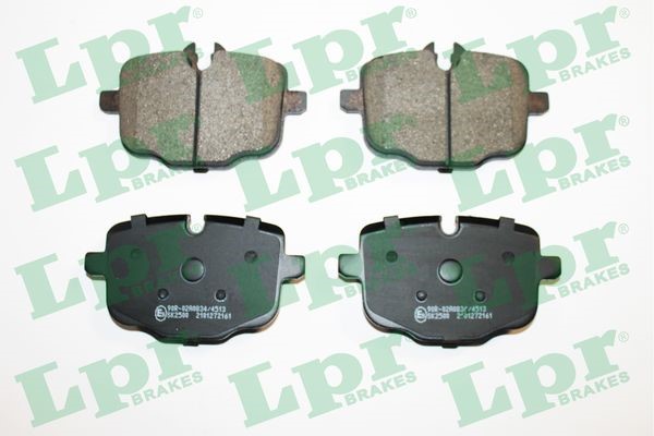 Bromsbeläggsats, Bakaxel Lpr 05P2161 LPR