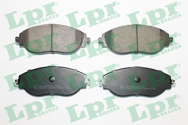Bromsbeläggsats, Framaxel Lpr 05P2163 LPR