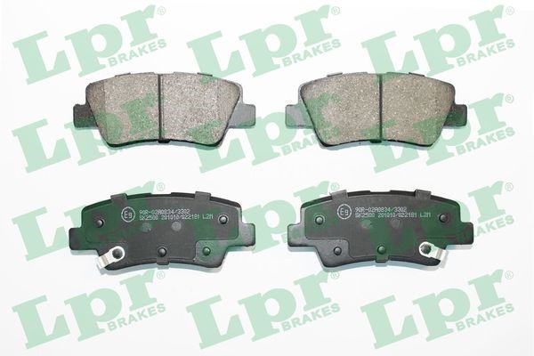Bromsbeläggsats, Bakaxel Lpr 05P2181 LPR