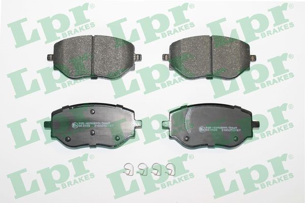 Bromsbeläggsats, Framaxel Lpr 05P2187 LPR