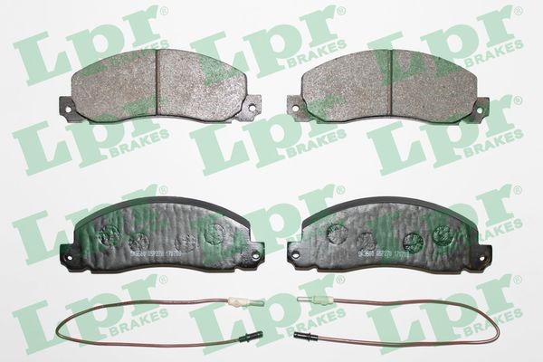 Bromsbeläggsats, Framaxel Lpr 05P278 LPR