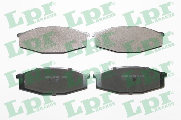 Bromsbeläggsats, Framaxel Lpr 05P289 LPR