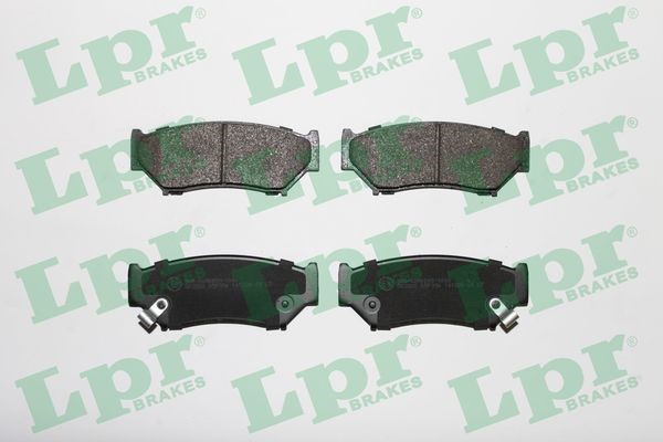 Bromsbeläggsats, Framaxel Lpr 05P396 LPR