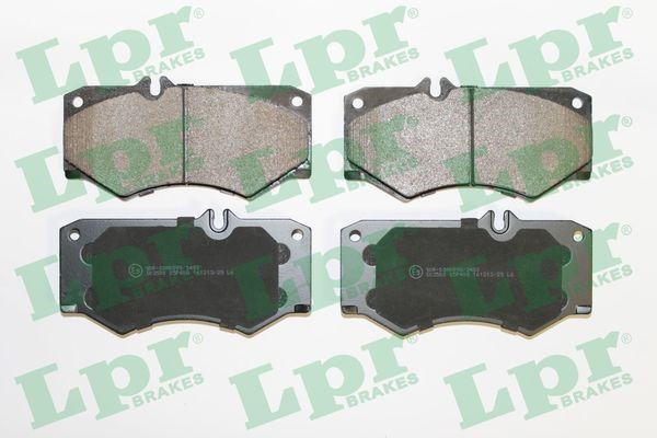 Bromsbeläggsats Solid, Framaxel Lpr 05P408 LPR