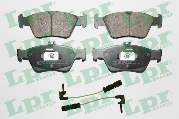 Bromsbeläggsats, Framaxel Lpr 05P409A LPR