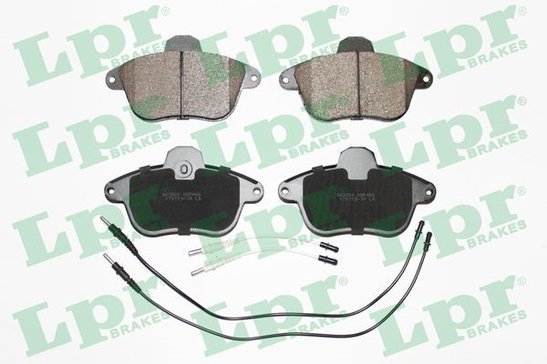 Bromsbeläggsats, Framaxel Lpr 05P480 LPR Bromsbeläggsats, Framaxel Lpr 05P480 LPR