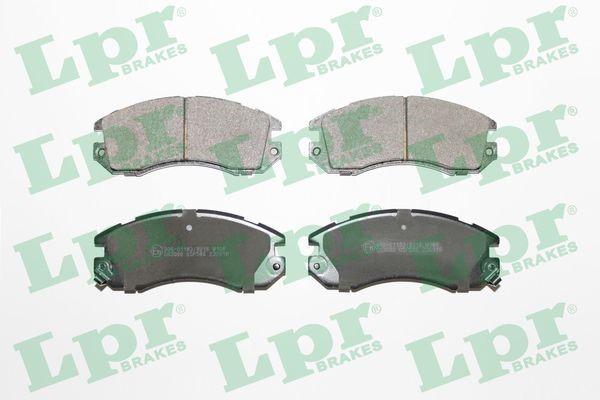 Bromsbeläggsats, Framaxel Lpr 05P546 LPR Bromsbeläggsats, Framaxel Lpr 05P546 LPR