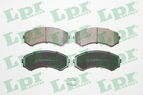 Bromsbeläggsats, Framaxel Lpr 05P569 LPR