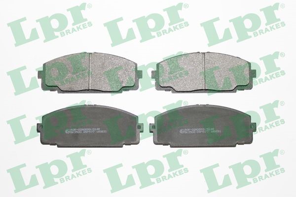 Bromsbeläggsats, Framaxel Lpr 05P577 LPR
