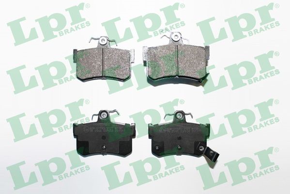 Bromsbeläggsats, Bakaxel Lpr 05P654 LPR