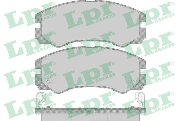 Bromsbeläggsats, Framaxel Lpr 05P658 LPR