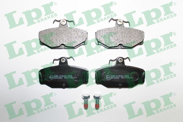 Bromsbeläggsats, Bakaxel LPR LPR